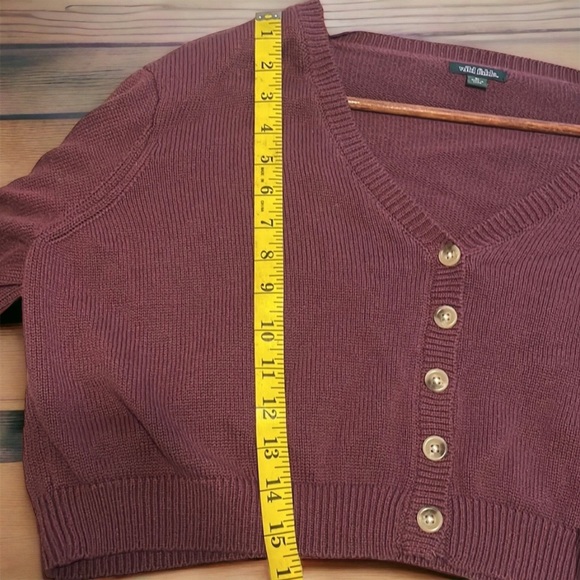 Wild Fable Cropped Cardigan Sweater - Picture 4 of 6